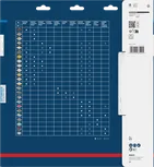 Bosch EXPERT alumiiniumist akuga ketassae terade ühilduvustabel.